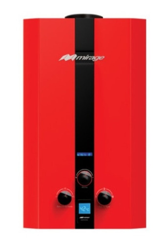 Boiler Mirage Gas Natural Flux 16l Mbf16nc Rojo End