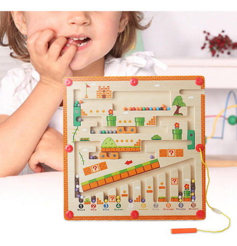 Jogo De Labirinto Magnético, Brinquedos De Viagem,