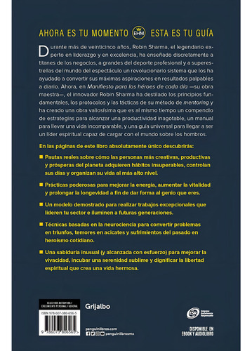 Manifiesto Para Los Heroes De Cada Dia Robin Sharma