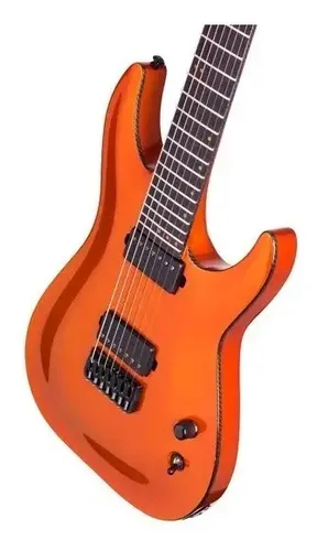 Guitarra Schecter Keith Merrow Km-7 Lambo Orange (lor) | MercadoLivre