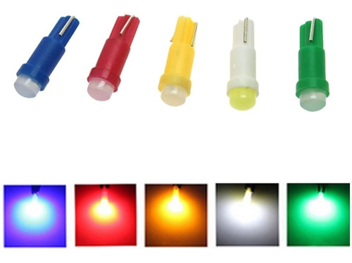 20 Unidades De Ampolletas Led T5 Cob Luces Tablero