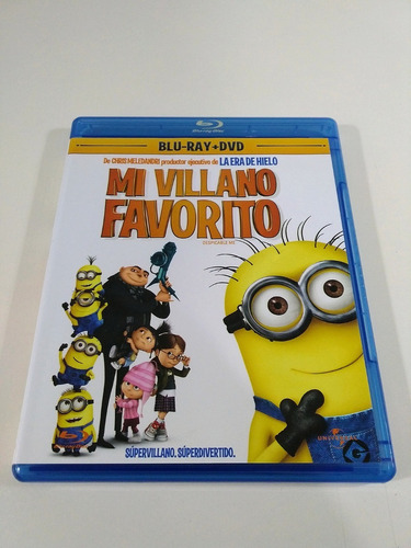 Mi Villano Favorito Bluray + Dvd