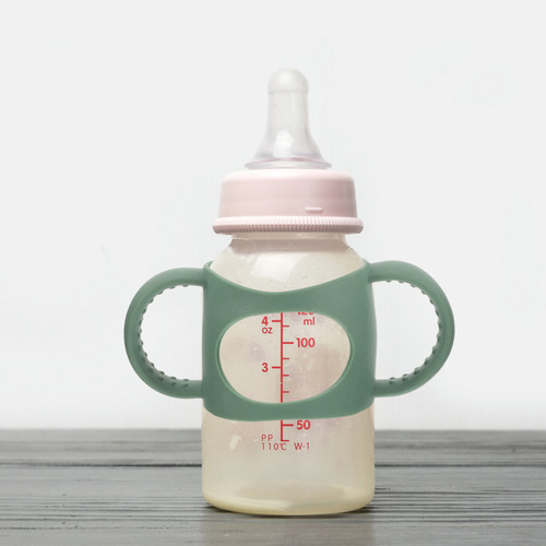 Empuñadura Para Biberones De Silicona Para Niños Pequeños Co