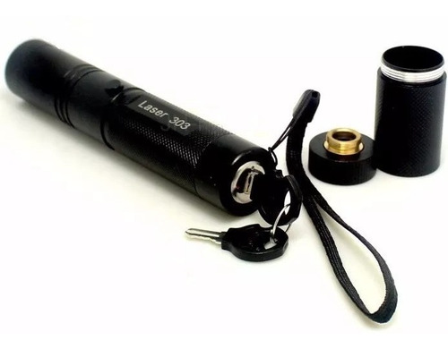 Super Caneta Laser Pointer Verde 98.000mw Forte + 2 Bateria