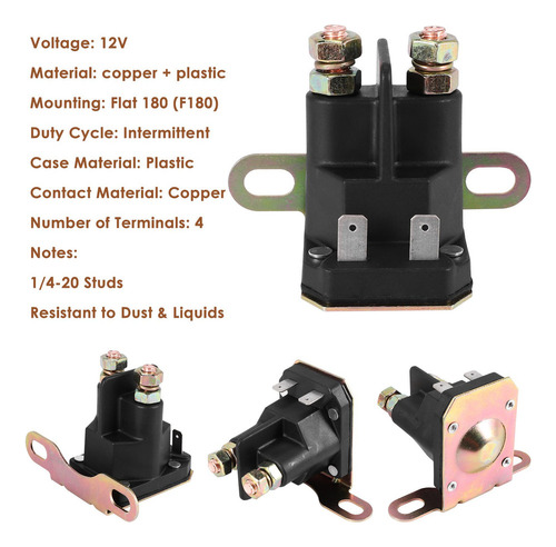 . 862-1211-211-16 Relé De Solenoide 12v Am138068 725-04439