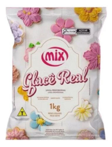GlacĂȘ Real Preparo 1kg Mix Branco