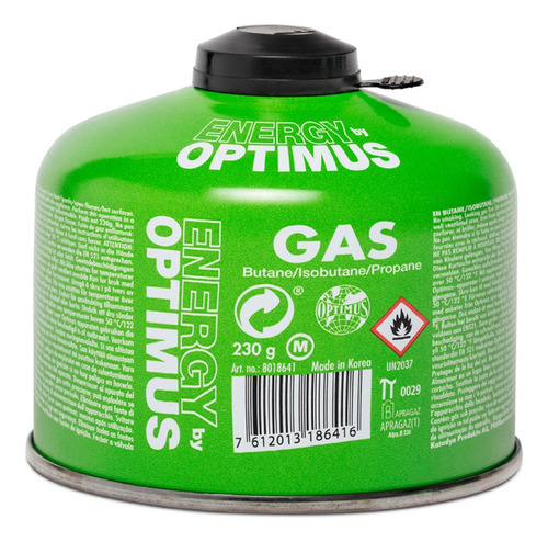 Balón De Gas Portátil 230gr Para Campamento Optimus