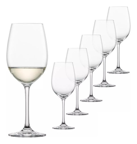 Jogo 6 Taças Vinho Branco Em Cristal 420ml - Schott Zwiesel