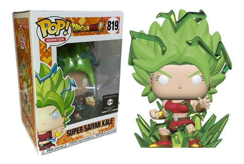 Funko Pop Dragon Ball Super Saiyan Kale #819 Original (Usado)