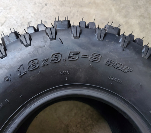 2 Llantas 18x9.5-8 Worcraft 4pr F810 Tl Todo Terreno