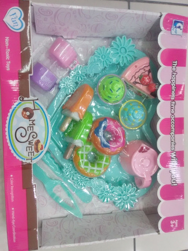 Bellísimo Juego De Te Cocina Juguete Para Niñas