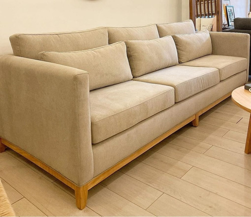 Imagen 2 de 10 de Sillon Paraiso Dos Mtrs. Chenille Premium