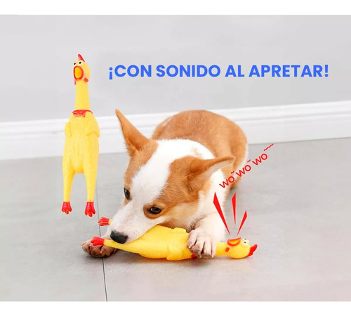 Gallina Chillona Pollo Juguete Shrilling Chicken 37cm