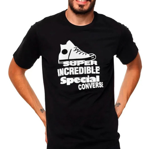 Remera De Hombre Converse All Star Incredible #&