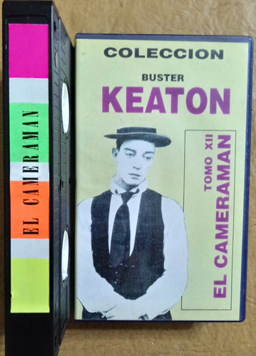 Buster Keaton - El Cameraman (vhs Original) (Usado)