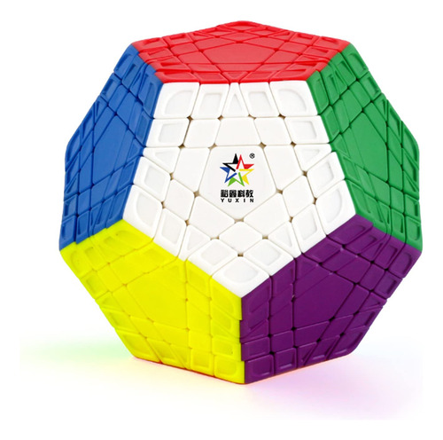 Cuberspeed Gigaminx Yuxin Cubo 5x5 Sin Pegatinas Color De La Estructura