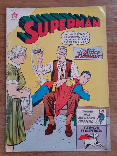 Cómic Superman Número 255 Er Novaro 1960