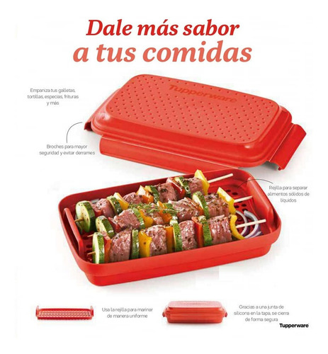 Marinador Multiuso Hemetico Total Tupperware®