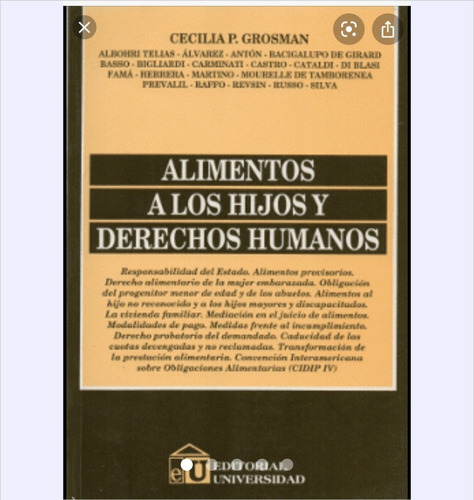 Grosman - Alimentos A Los Hijos Y Derechos Humanos