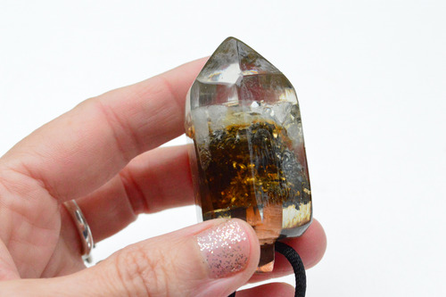 Pendulo Colgante De Orgon Orgonita Orgonite