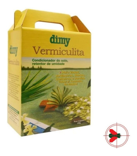 Substrato Vermiculita Dimy Para Vasos E Jardinagem 2 Litros