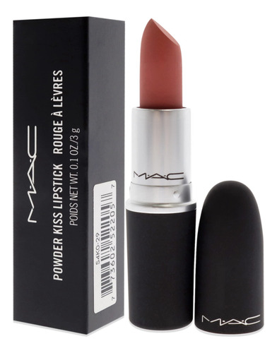 Lápiz Labial Mac Powder Kiss 314 Mull It Over De 3 Ml Para M