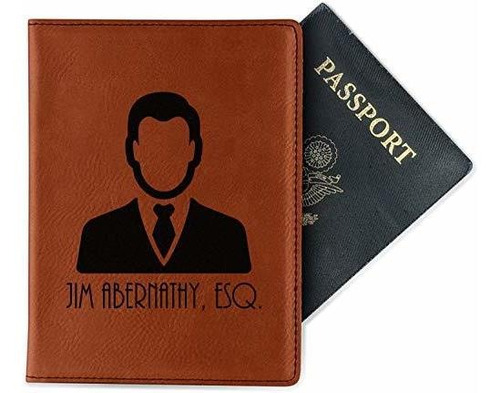 Cubierta Para Pasaporte - Lawyer-attorney Avatar Leatherette