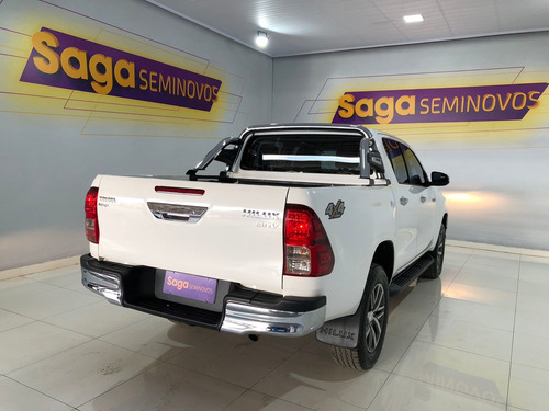 Imagem 5 de 9 de Toyota Hilux Cabine Dupla 2.8 Tdi Srv Cd 4x4 (aut)