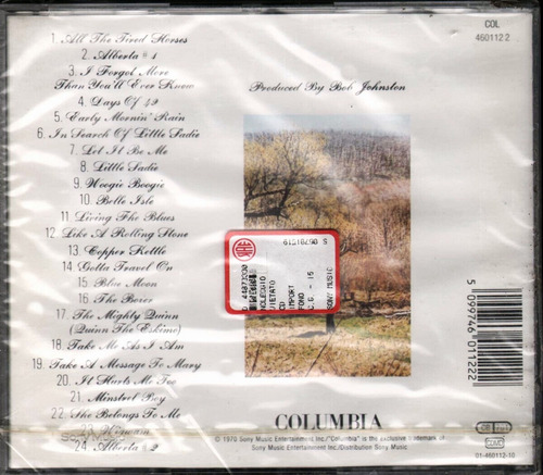 Bob Dylan - Selfportrait - Cd Importado. Nuevo