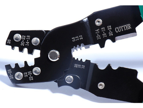Mini Hool Tool Tool Terminal Plug Wire Elétrica Clamp Crimpa