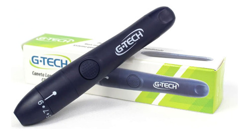 Caneta Lancetadora G-tech Comfort Cor Azul