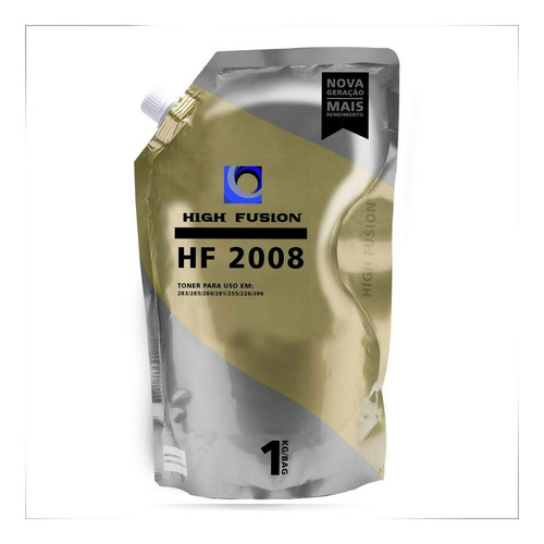 Pó Recarga Toner Refil 1kg Para Hp Cb435 436a Cf283 Cb436 Hf