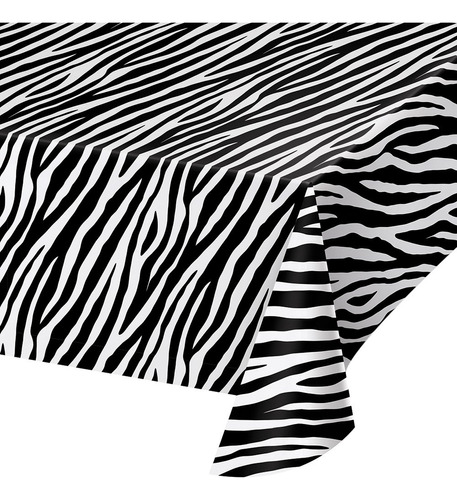 Converting Tablecover Pl 54  X 108  Aop Zebra Animal Print