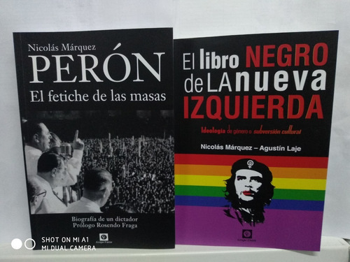 Perón El Fetiche + El Libro Negro  - Márquez Nicolas - Unión