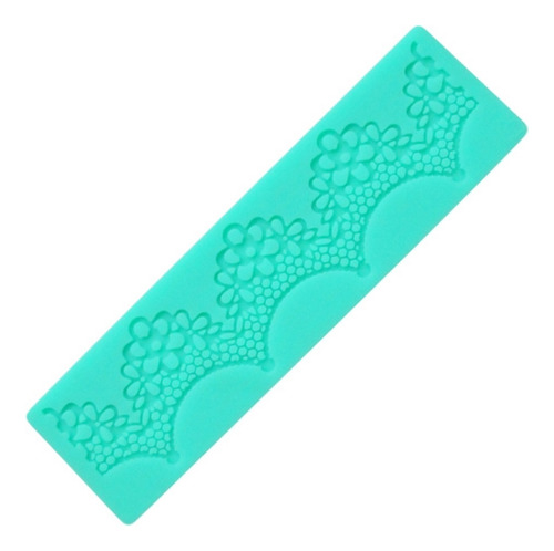 2 Moldes De Silicona Para Tartas Con Forma De Flor De Encaje