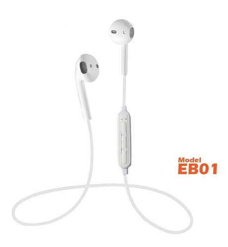 Audífonos Inalámbricos Originales Bluetooth 5.0 Vidvie Eb01 Color Blanco