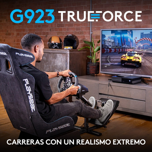 Imagen 2 de 10 de Volante Carreras Logitech G923 Trueforce, Pc / Xbox X|s One