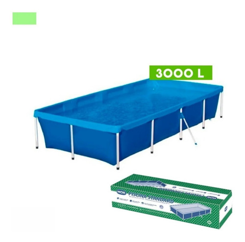 Pileta Mor 3000 Litros 3.2m Largo X 1.64m Ancho