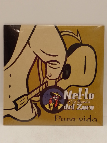 Ne-lo Y La Banda Del Zoco Pura Vida Cd Simple Promocional 