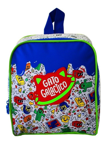 Imagem 7 de 10 de Kit Mochila Gato Galáctico + Lancheira + Estojo Youtuber
