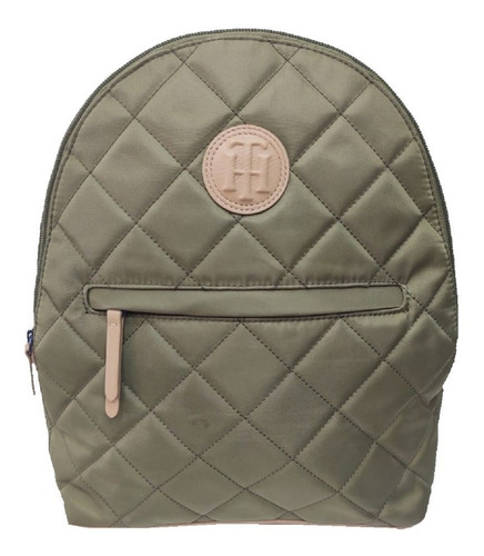 Mochila Tommy Hilfiger Verde Militar Original Importada