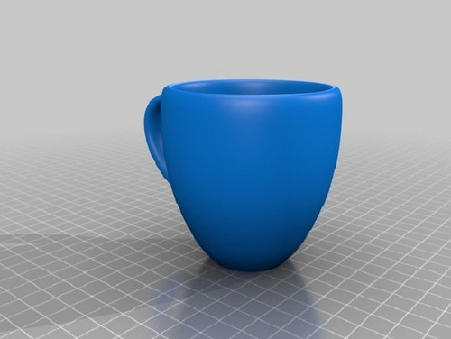 Archivo para impresora 3D Stl: café que sale de la taza