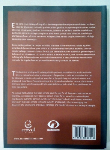 Libro De Mariposas Maravillas Aladas De Argentinas De La Pun