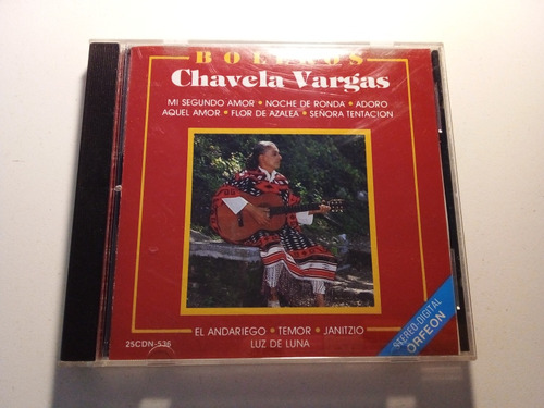 Chavela Vargas - Boleros Cd (made In Usa)