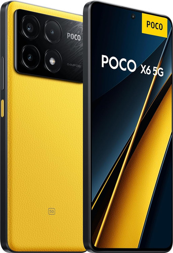 Celular Xiaomi Poco X6 Pro 5g Dual Sim 256gb Amarelo 8gb Ram