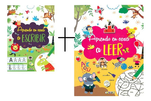 Pack X 2 Libros Aprendo A Leer Y A Escribir