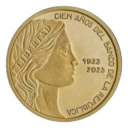 Moneda 100 Años Del Banco De La República 