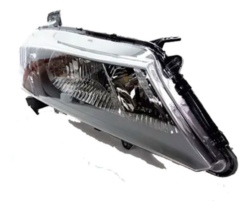 Imagem 3 de 4 de Par Farol Honda City 2014 2015 2016 Máscara Negra