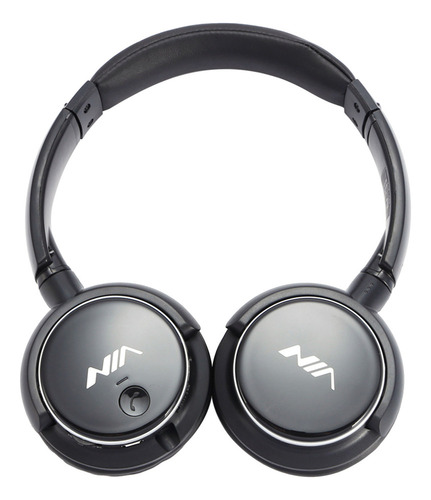 I Fones De Ouvido Q1 Micrófono Nia Radio Cableado Plegable