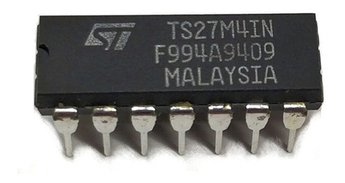 Ts27m4 Amplificador Cuadruple Cmos Bajo Consumo Reemplaza Tl084 Tlc274 Lm324 Lm2902